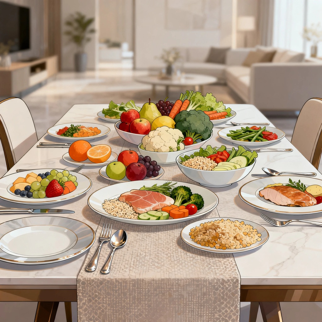 Guida alla nutrizione equilibrata per tutta la famiglia